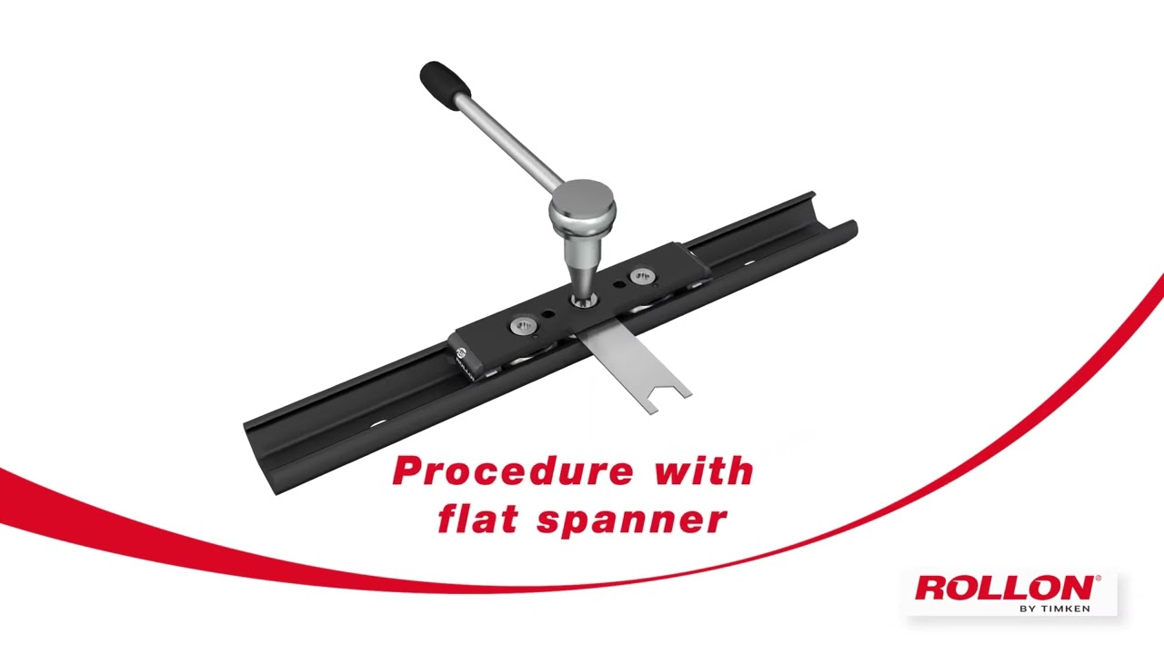 How to adjust the preload of X Rail linear guides sliders