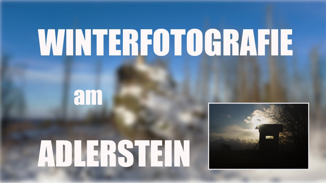 Winterfotografie am Adlerstein