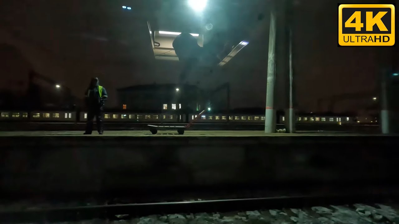 🚂 Зимняя Поездка на Поезде из Пензы в Москву | ASMR Видео для Сна и Релаксации ❄️🎧