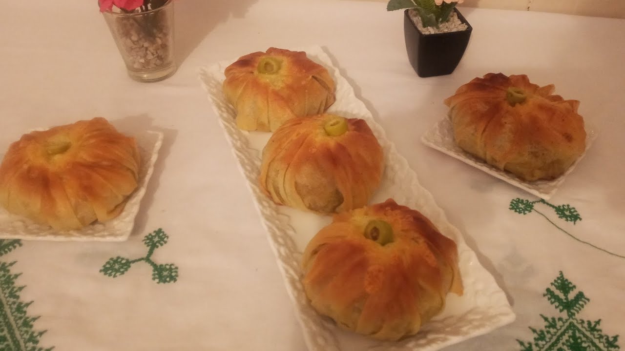 بسطيلات صغار  بصدر الديك الرومي (بيبي)بطريقة طي جديدة و سهلة