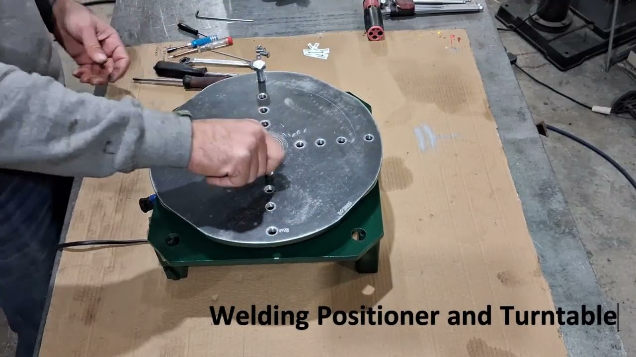 Welding position and Turntable