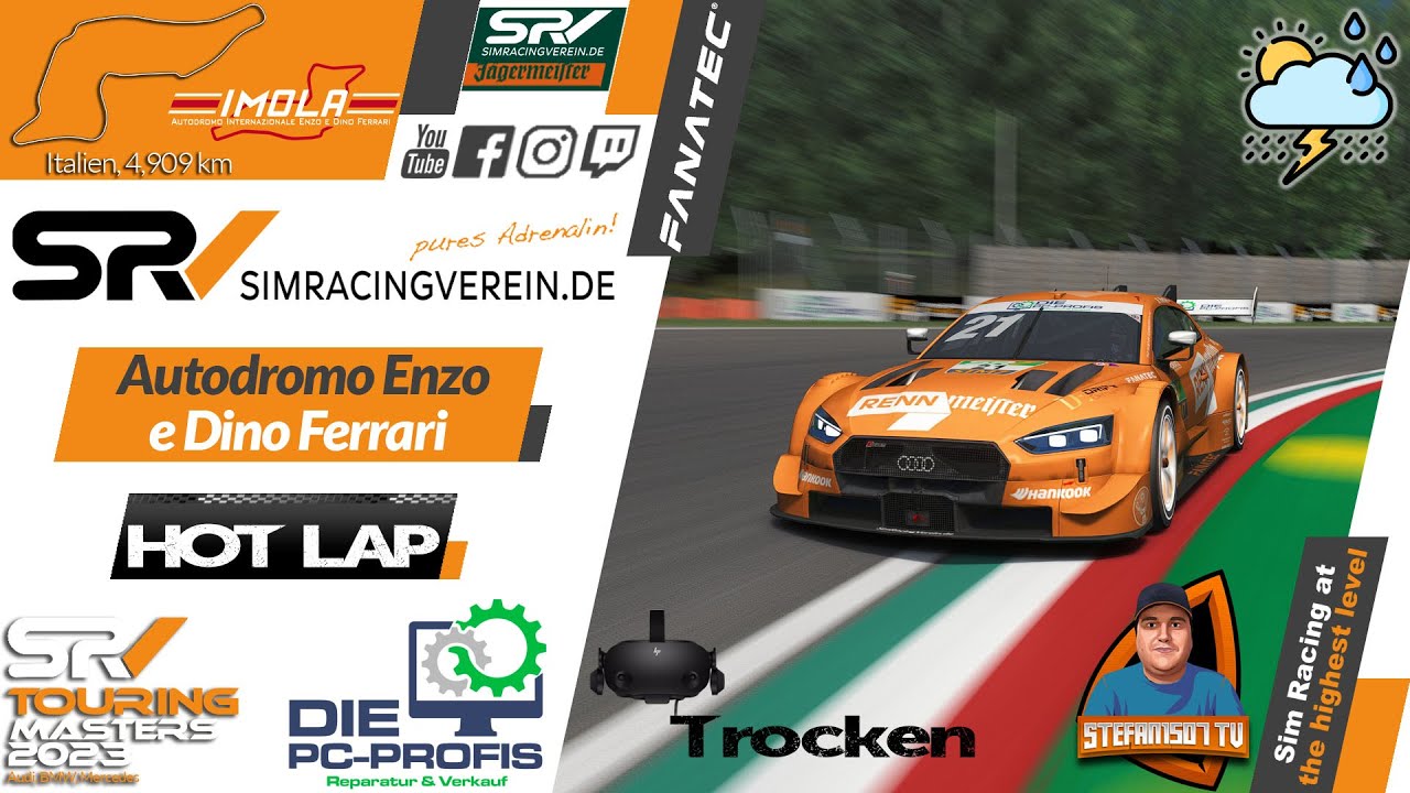 STM Saison 7 HotLap auf Imola - Trocken | Stefan1507TV [VR-Video] #04 #simracingverein