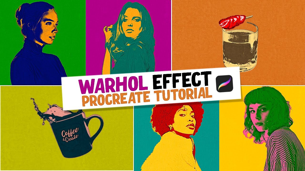 Warhol Style Pop Art Effect - Procreate Tutorial