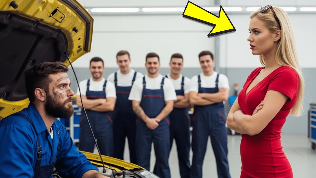 8 EXPERȚI EȘUEAZĂ! UN MECANIC MODEST REPARĂ MAȘINA MILIONAREI.