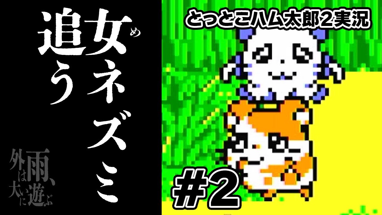 【実況】『とっとこハム太郎2』#2 リボンちゃん捕縛、女の子を泣かせたら謝ろう【ゲームボーイカラー】