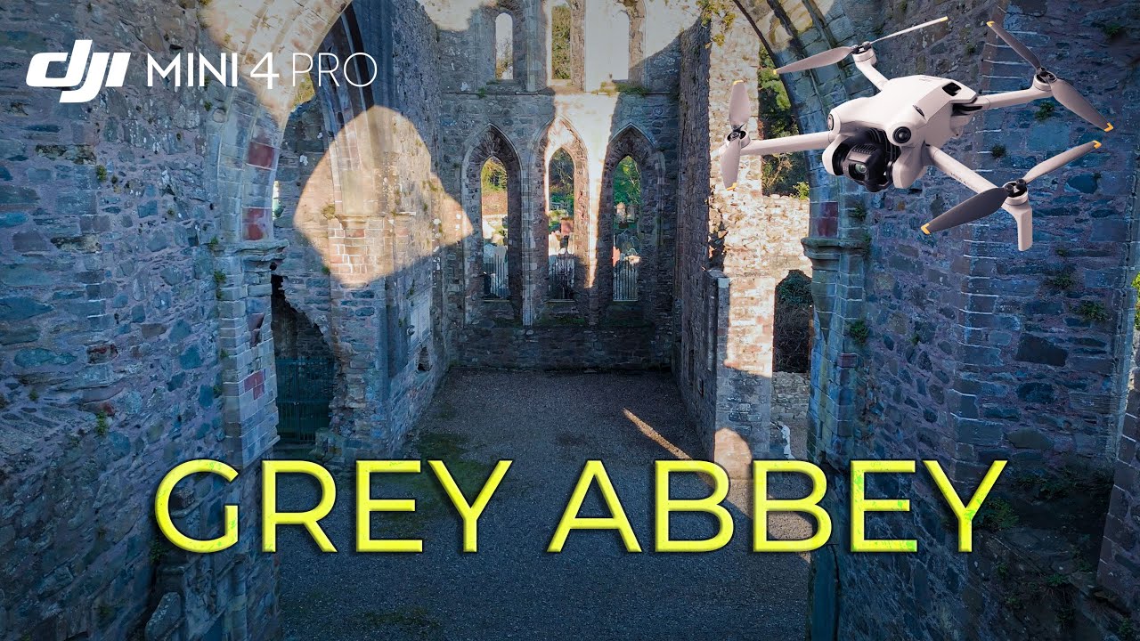 Cinematic DJI Mini 4 Pro Footage - Grey Abbey