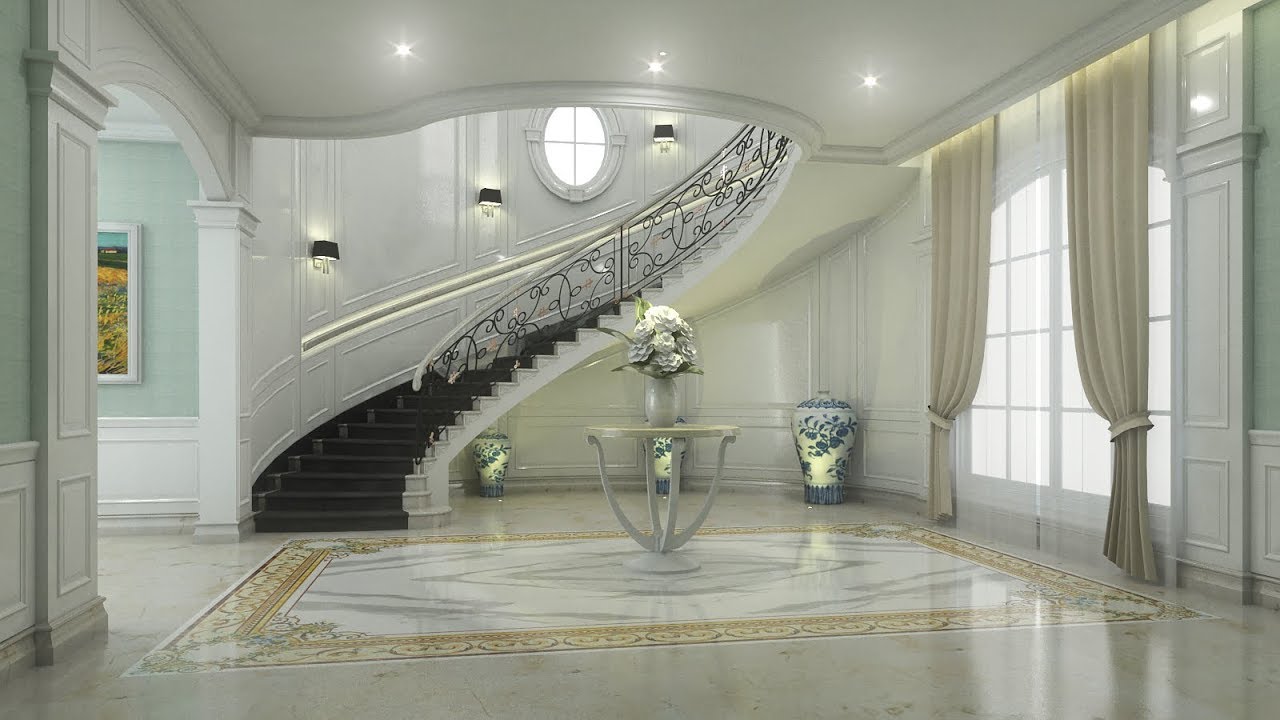 Sketchup Stairs Design 2 + Vray 3.4 Render