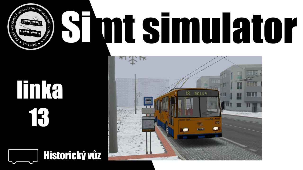 linka 13 │ Historická jízda │ Simt simulator