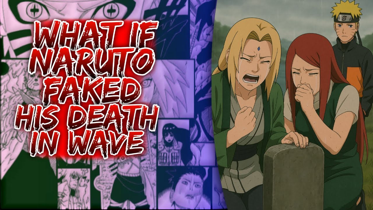 What If Naruto Faked His Death In Wave ||