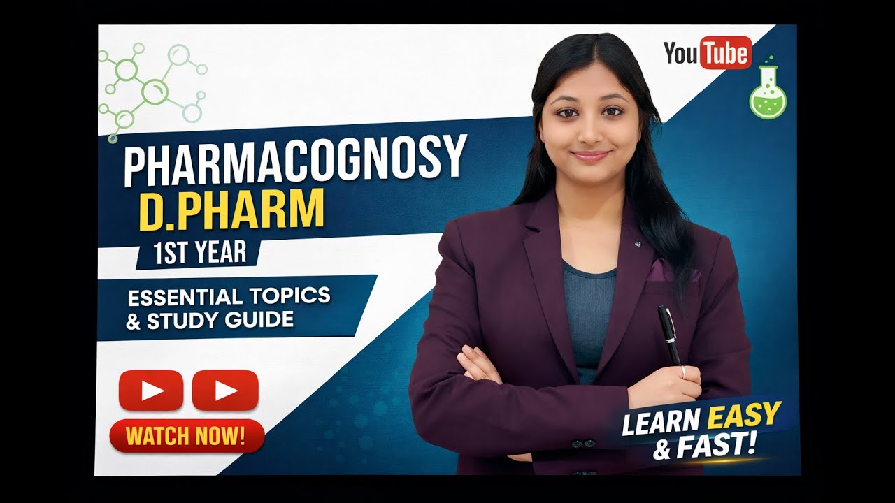 Lecture 64| Anti-diabetic Drugs (Pterocarpus) | D.Pharm 1st Year | By Khushboo Mam