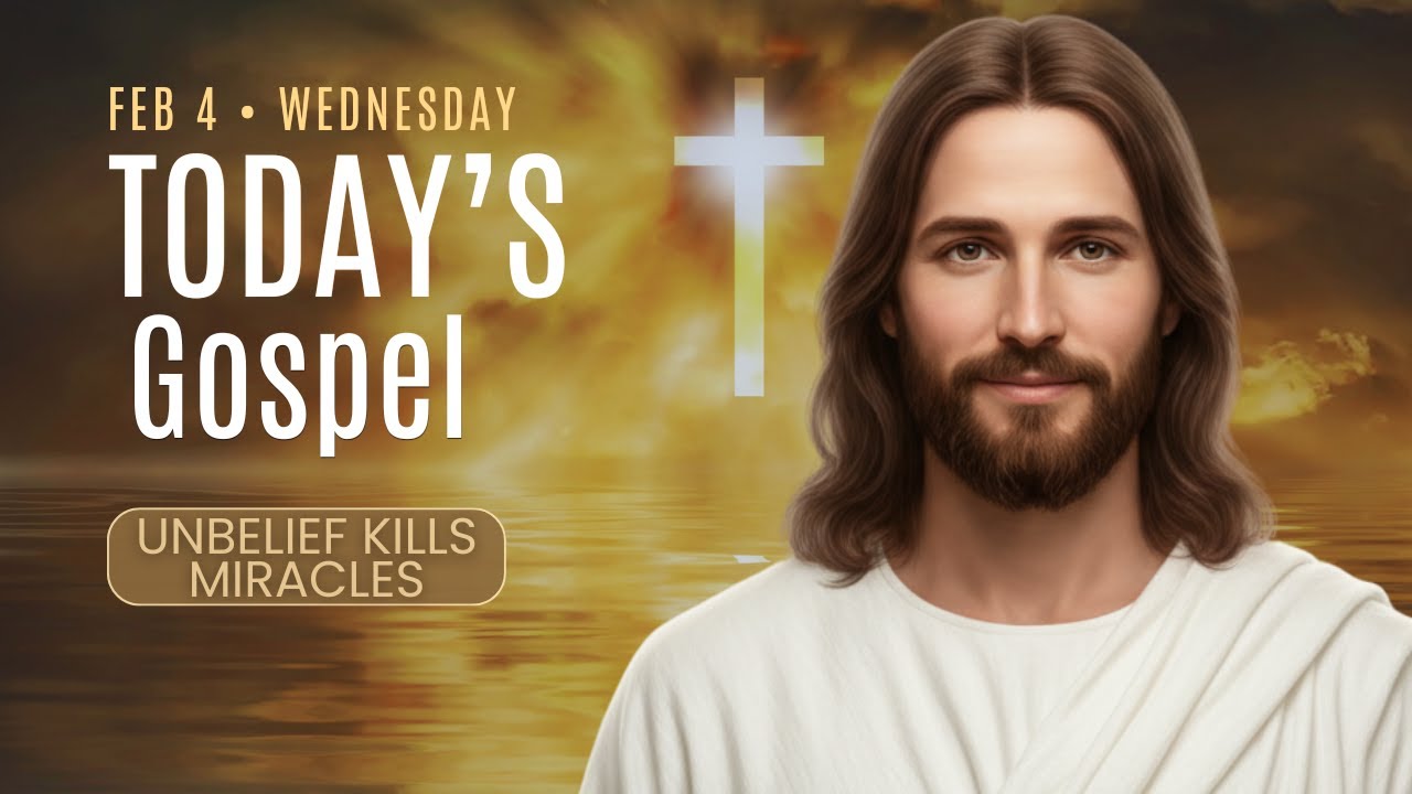 The Secret Obstacle to Your Miracle | Daily Gospel: Feb 4, 2026 (Mark 6:1-6)