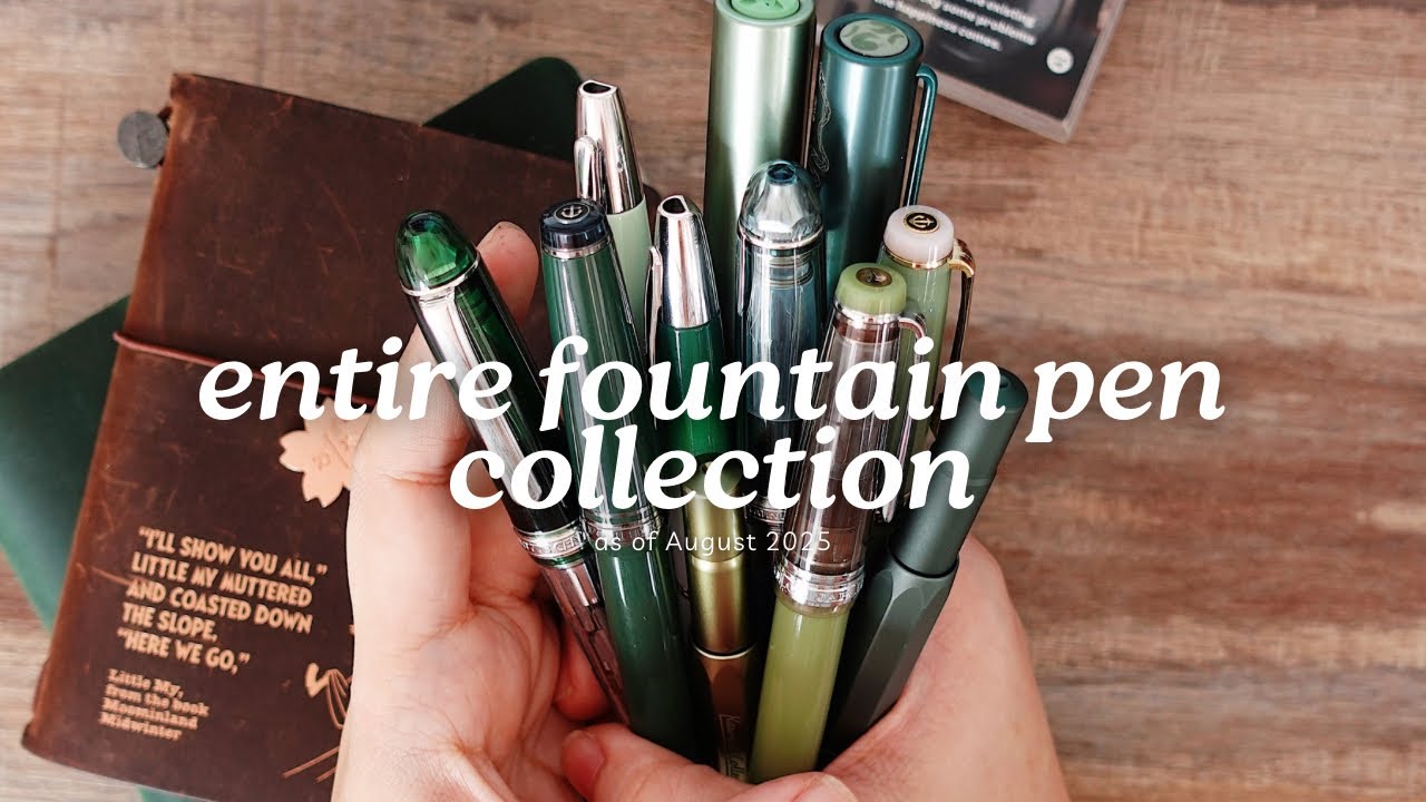 10 Years in Fountain Pens: My Entire Collection