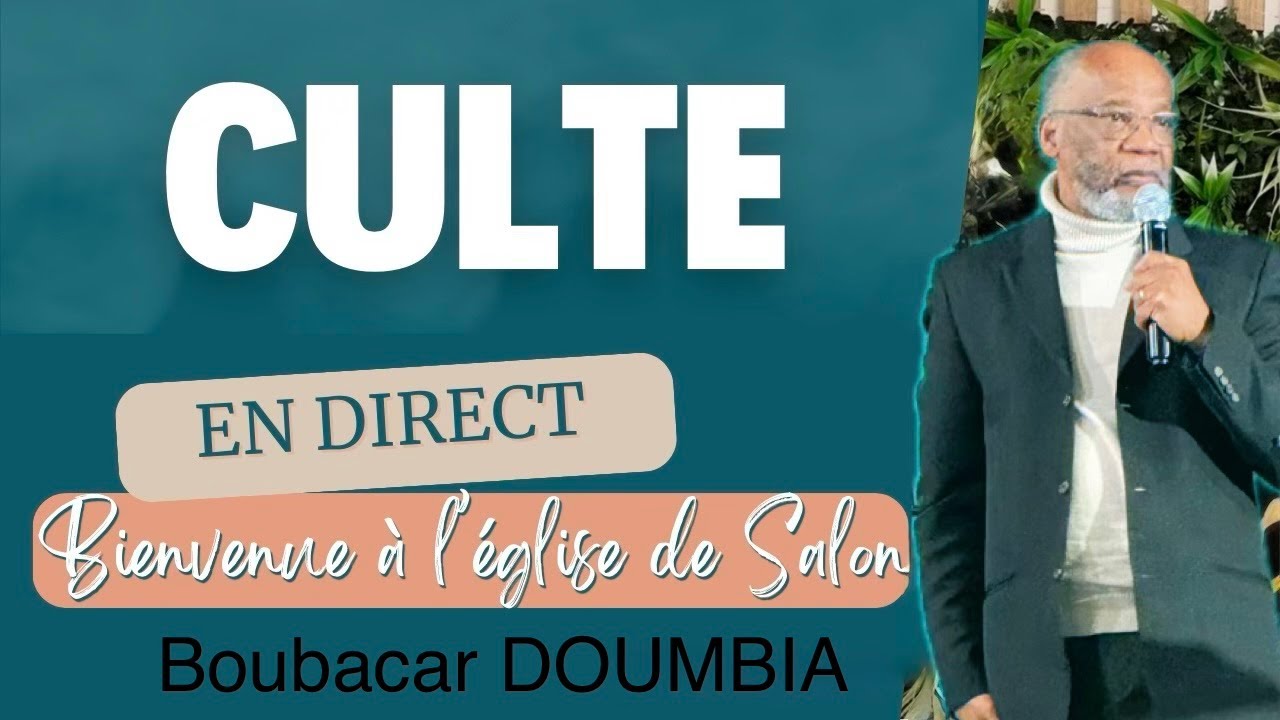 Culte en Live - Chaque dimanche 1er Février 2026 à 10h - Eglise Salon de Provence