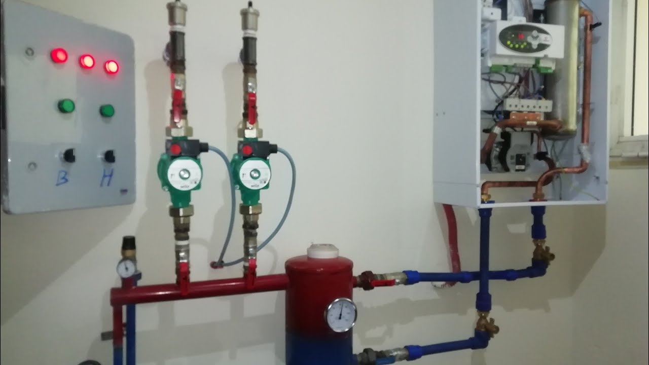 Préparation du local technique au chauffage central et méthode de son montage