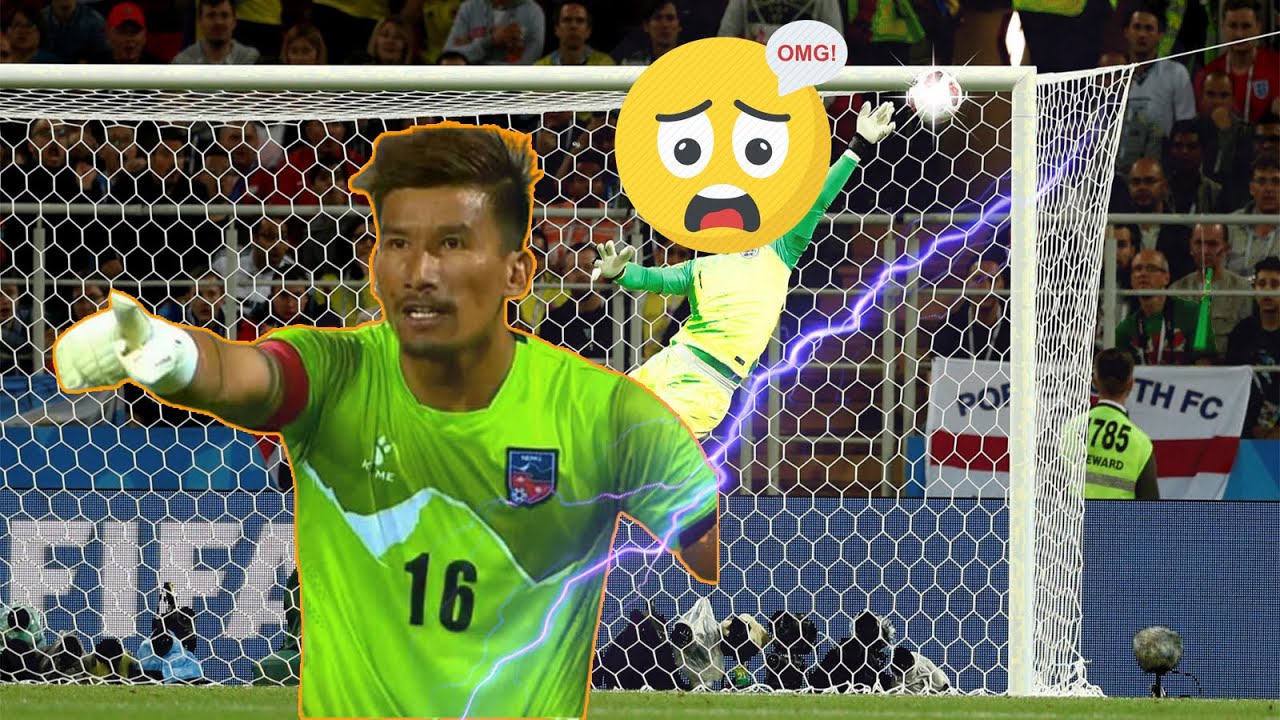 Kiran Chemjong ● Best Saves From World Cup Qualifiers 2022 Leg 1 ●