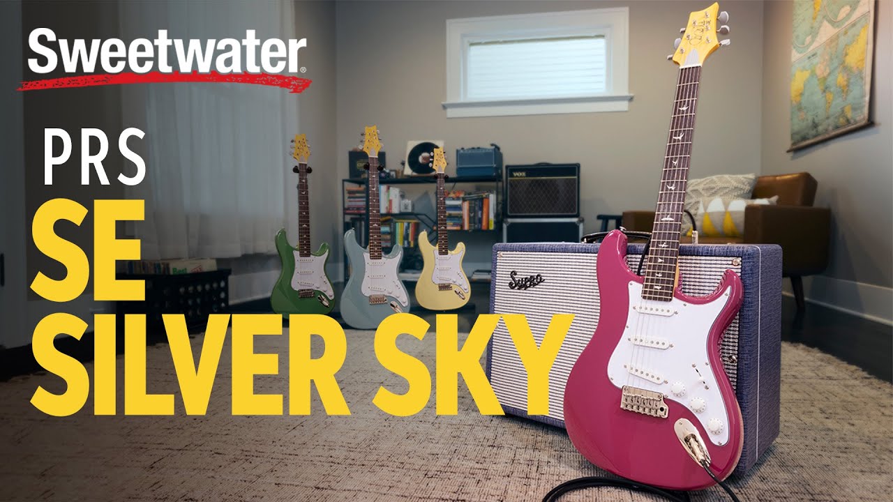 PRS SE Silver Sky Electric Guitar Demo