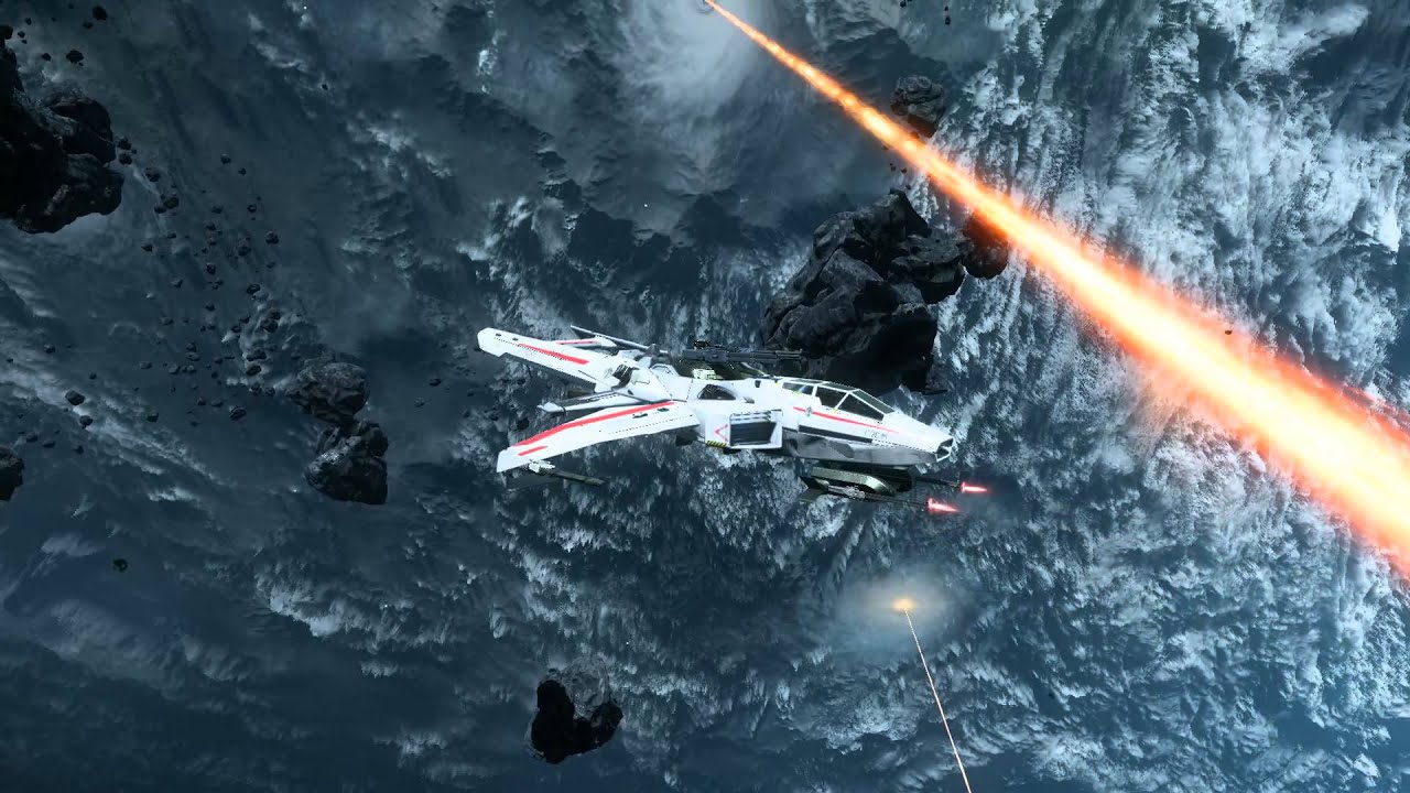 Star citizen - trying out my Hornet F7CM