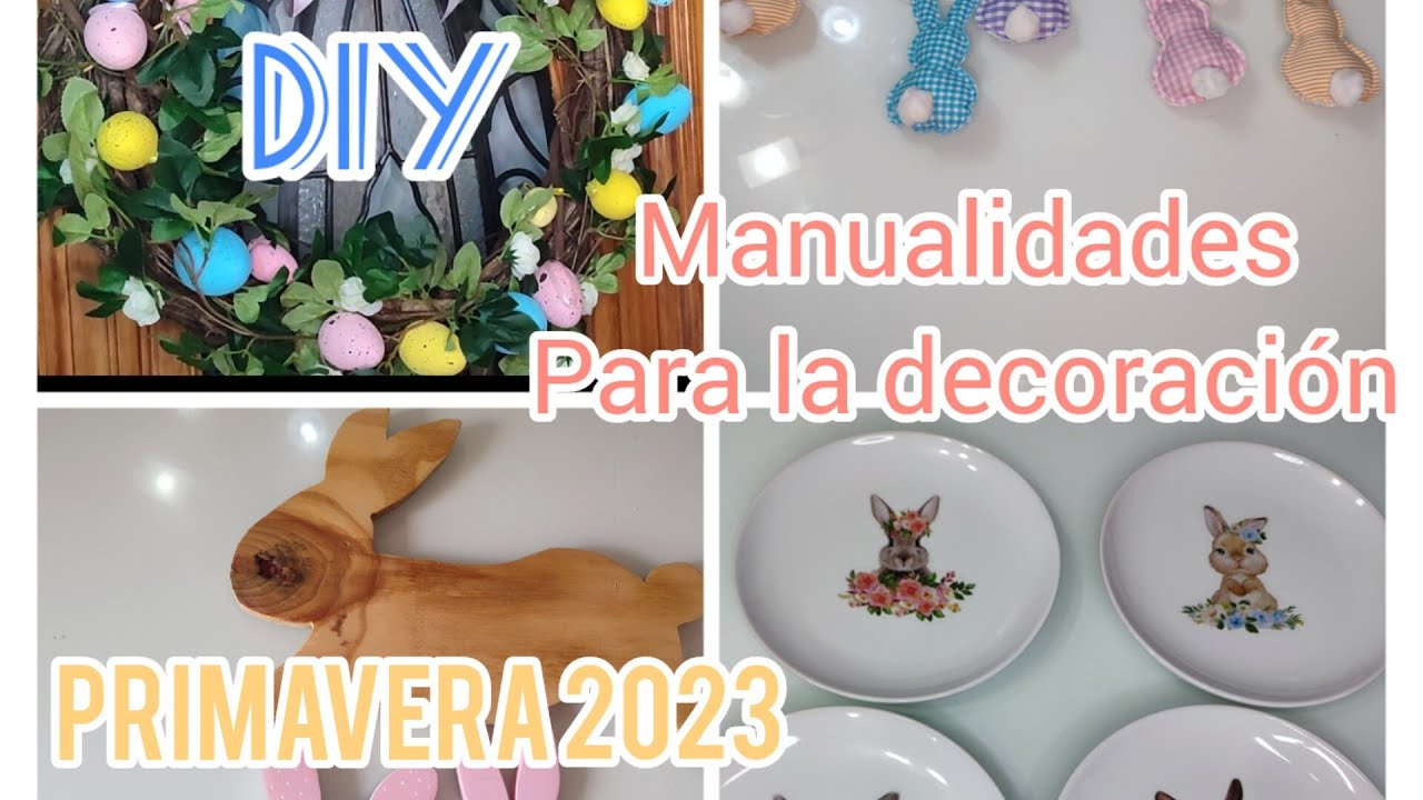 🌸🐰MANUALIDADES para la Decoración de PRIMAVERA. Easter/Diy.