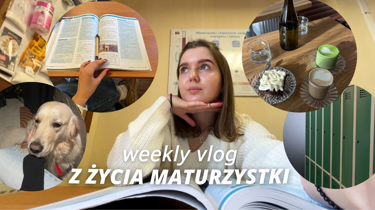 WEEKLY VLOG MATURZYSTKI | SZKOLNE DNI | JAK SIĘ UCZĘ? | ODPOCZYNEK