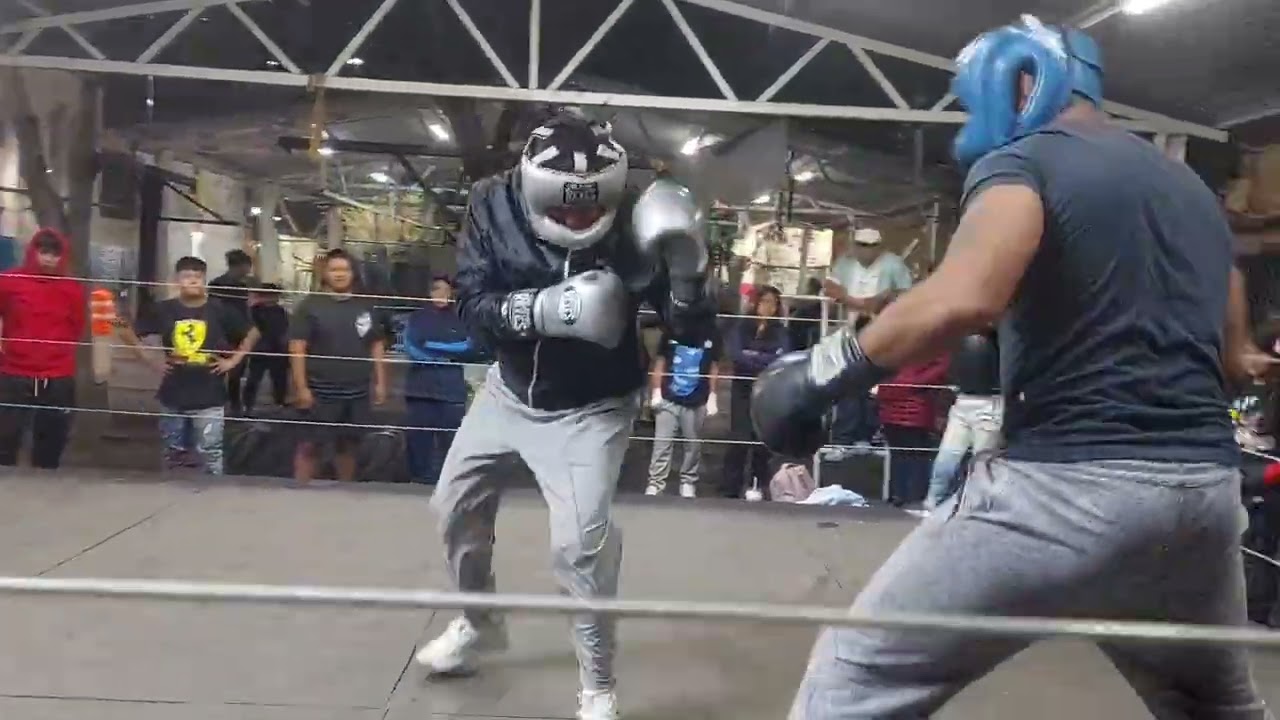 Team Brother,Box Merced, Round1,2,3, Oscar careta gris vs Brother careta azul, 02-Febrero-2026.