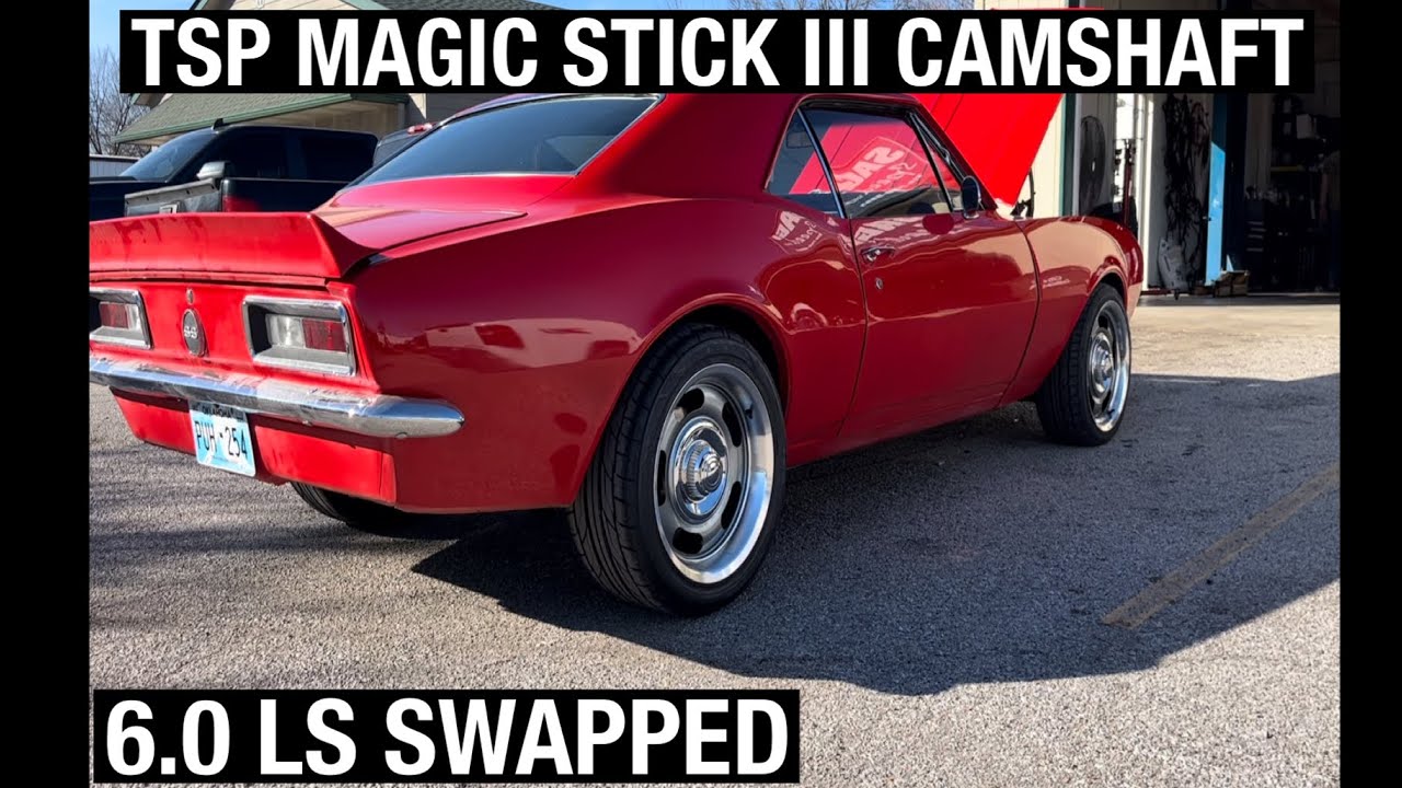 6.0 LS SWAPPED 1967 CAMARO GETS A TEXAS SPEED CAM KIT!!