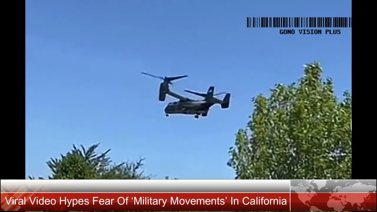 Viral Video Hypes Fear Of &lsquo;Military Movements&rsquo; In California