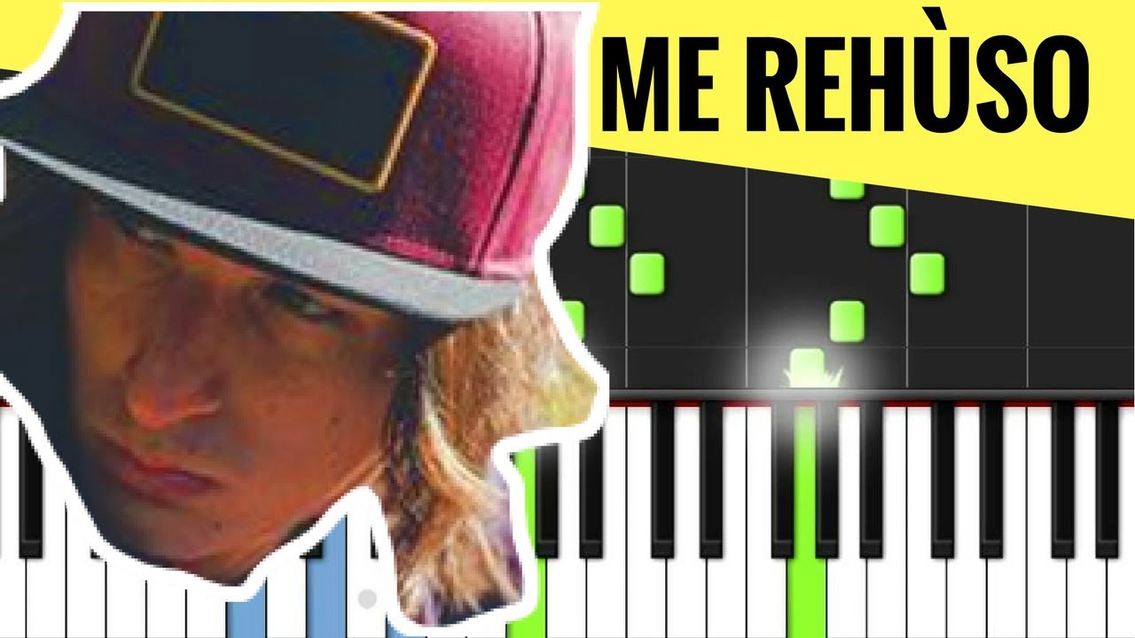 PIANO TUTORIAL : Me Rehúso / Danny Ocean (Multitrack instrumental version tutorial)