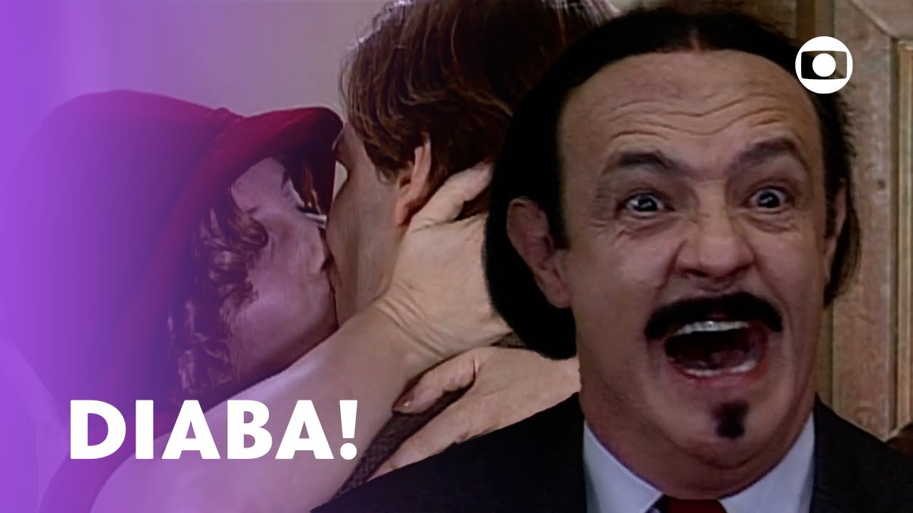 Tem perd&atilde;o?! Corn&eacute;lio pega Dinor&aacute; e Celso no flagra e surta! | O Cravo e a Rosa | TV Globo