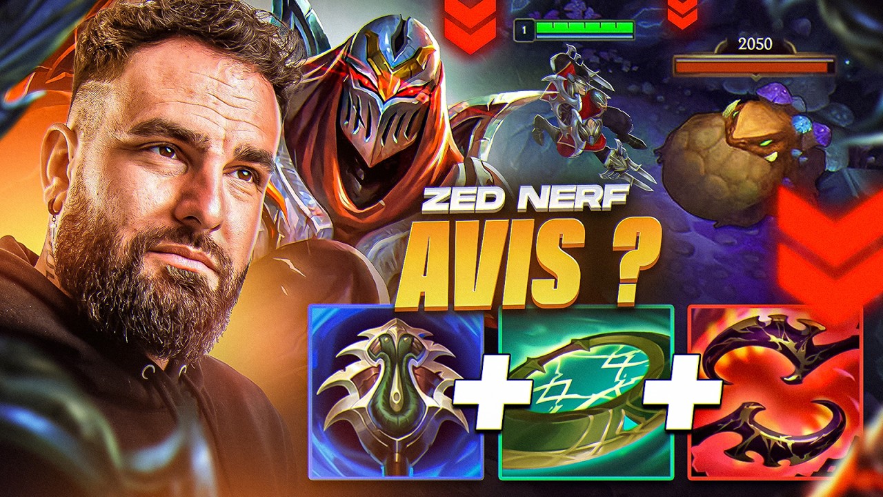 ZED JUNGLE APRES LE NERF, AVIS?! (El Brutalizator)