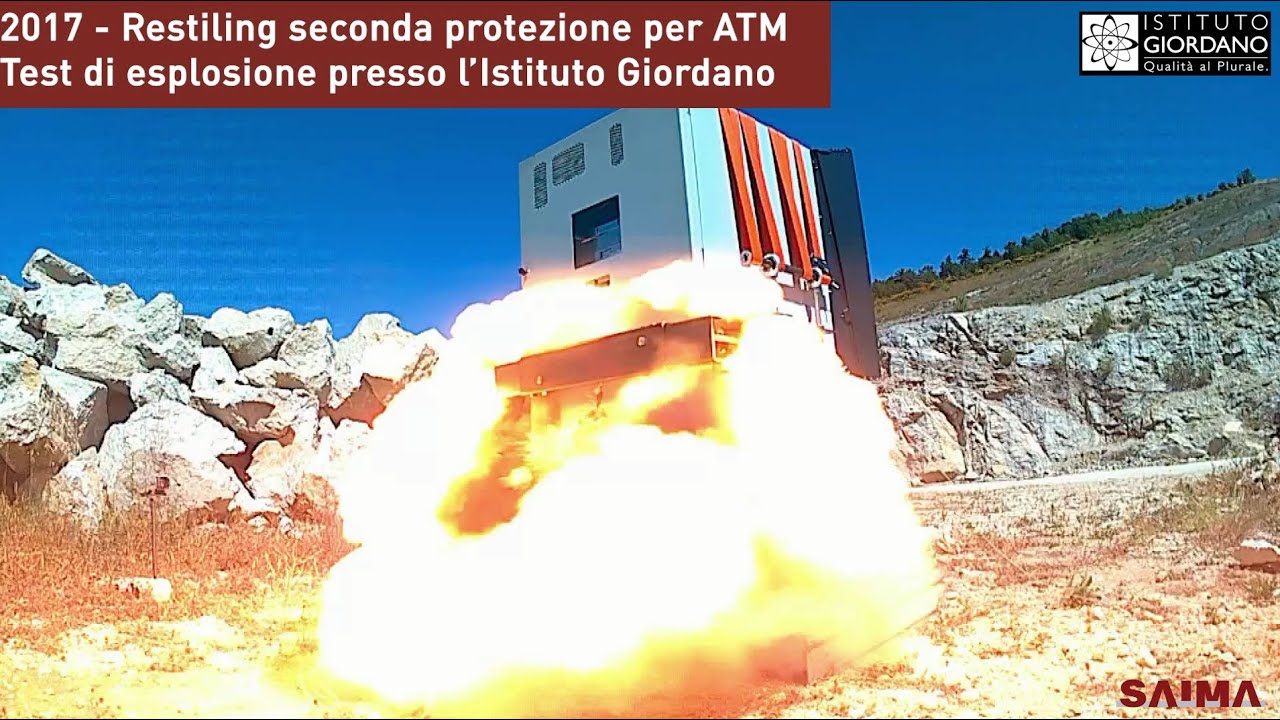 Test di Esplosione - NoCash 350 409