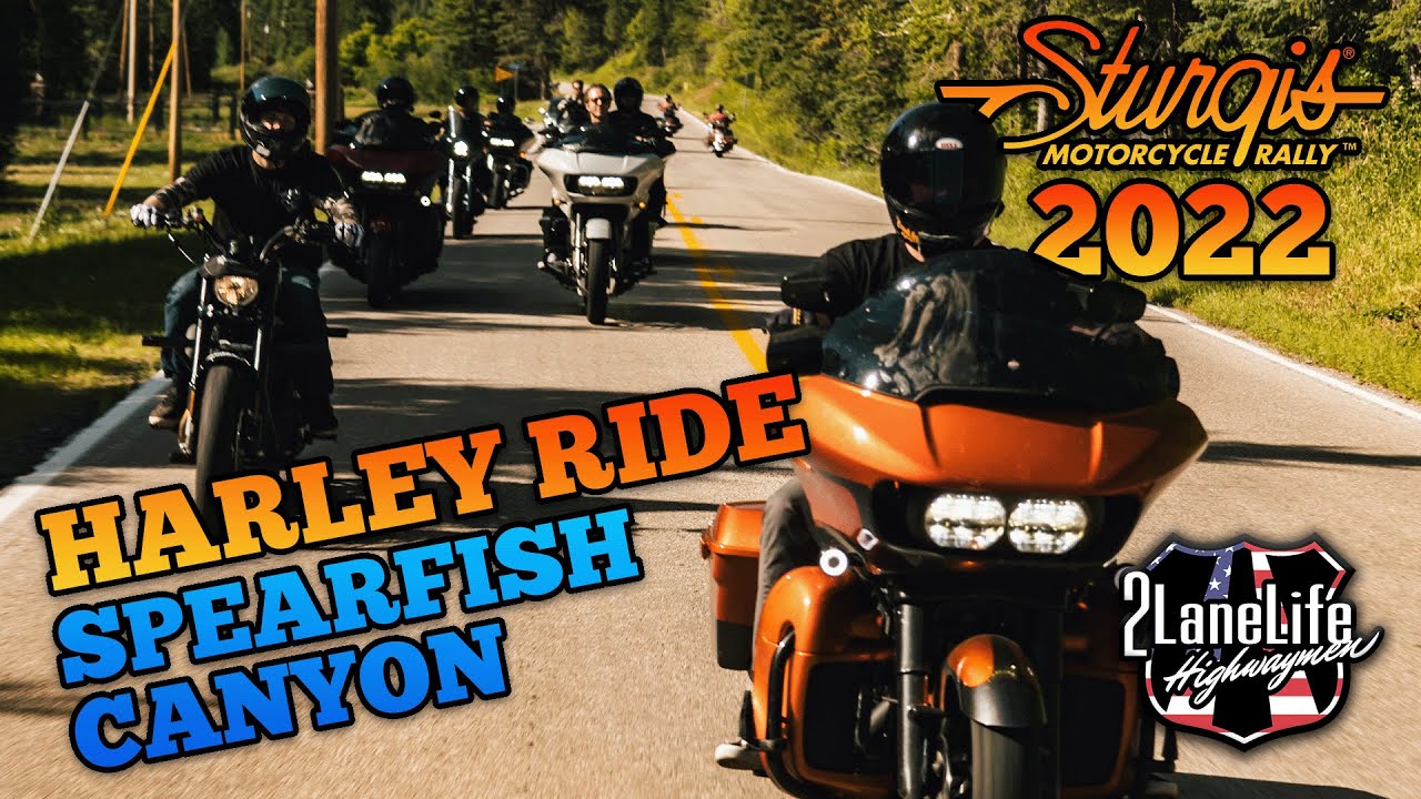 Black Hills Harley Ride through Spearfish Canyon & More! | Harley-Davidson Hangout - STURGIS 2022