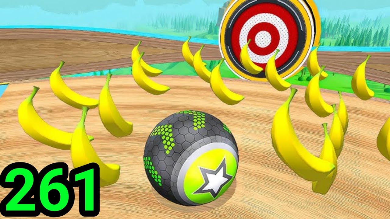 Balls, SpeedRun, Going Balls Portal Run Gameplay Level 261