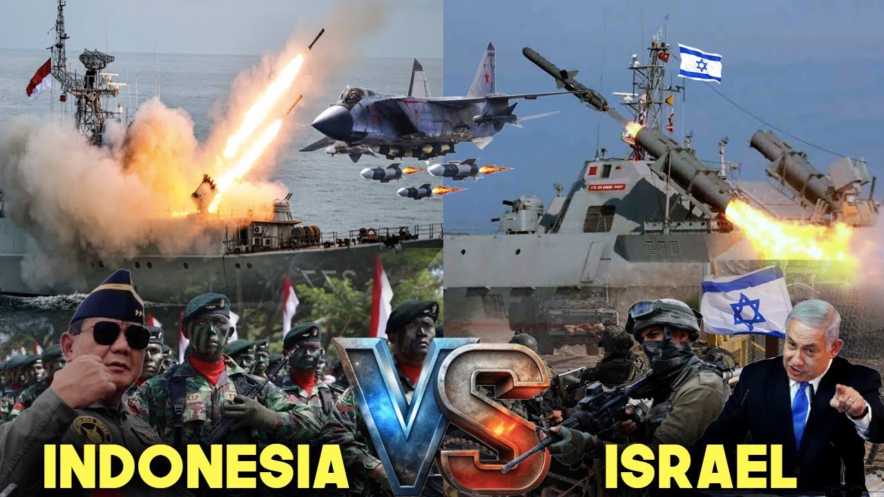 NETANYAHU KAGET LIHAT SENJATA PERANG INDONESIA! Perbandingan Militer Indonesia Vs Israel 2025