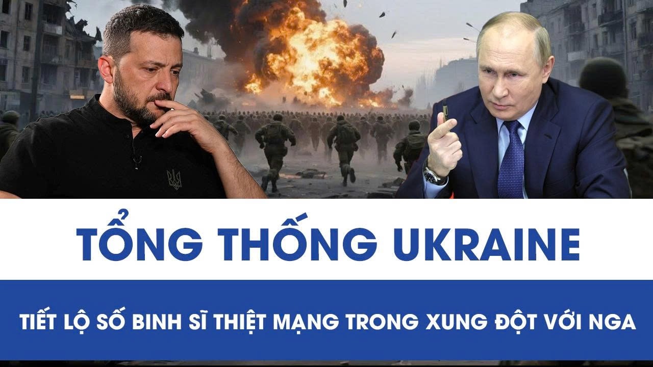 Động thái hiếm hoi: Tổng thống Ukraine bất ngờ tiết lộ số binh sĩ thiệt mạng trong xung đột với Nga