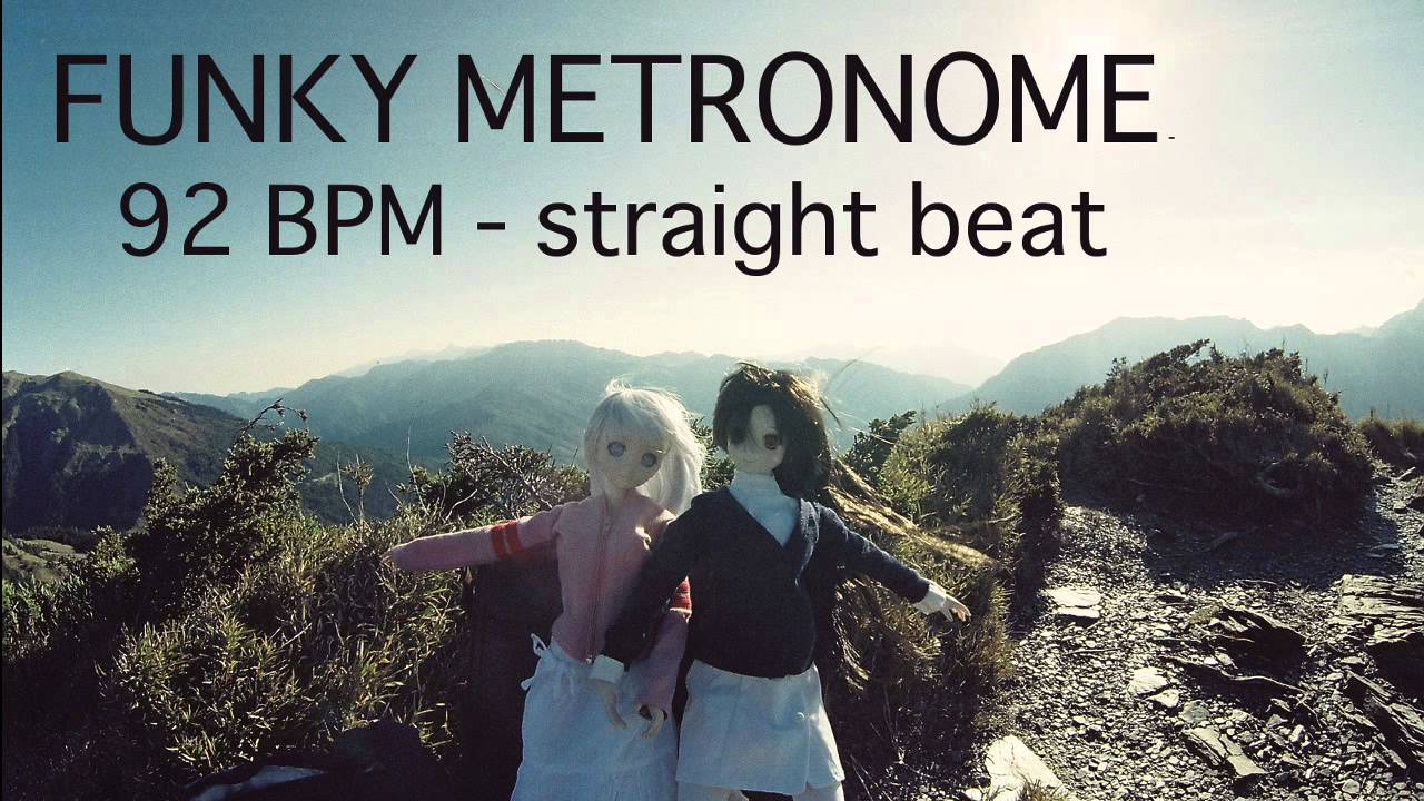 92 BPM - Simple Straight Beat - Drum Loop / Metronome
