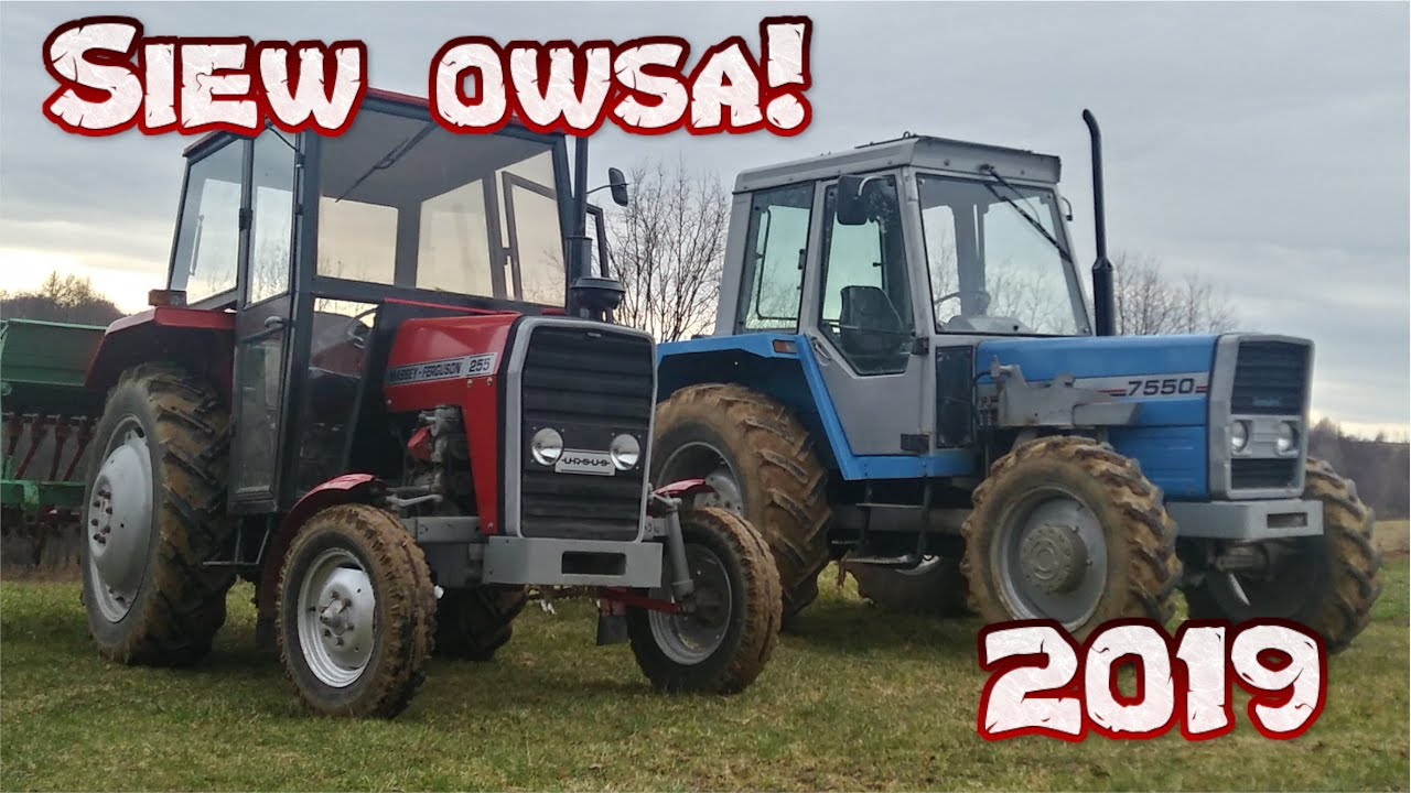 Rozpoczęcie sezonu 2019 czyli prace wiosenne! / MF255 & LANDINI 7550
