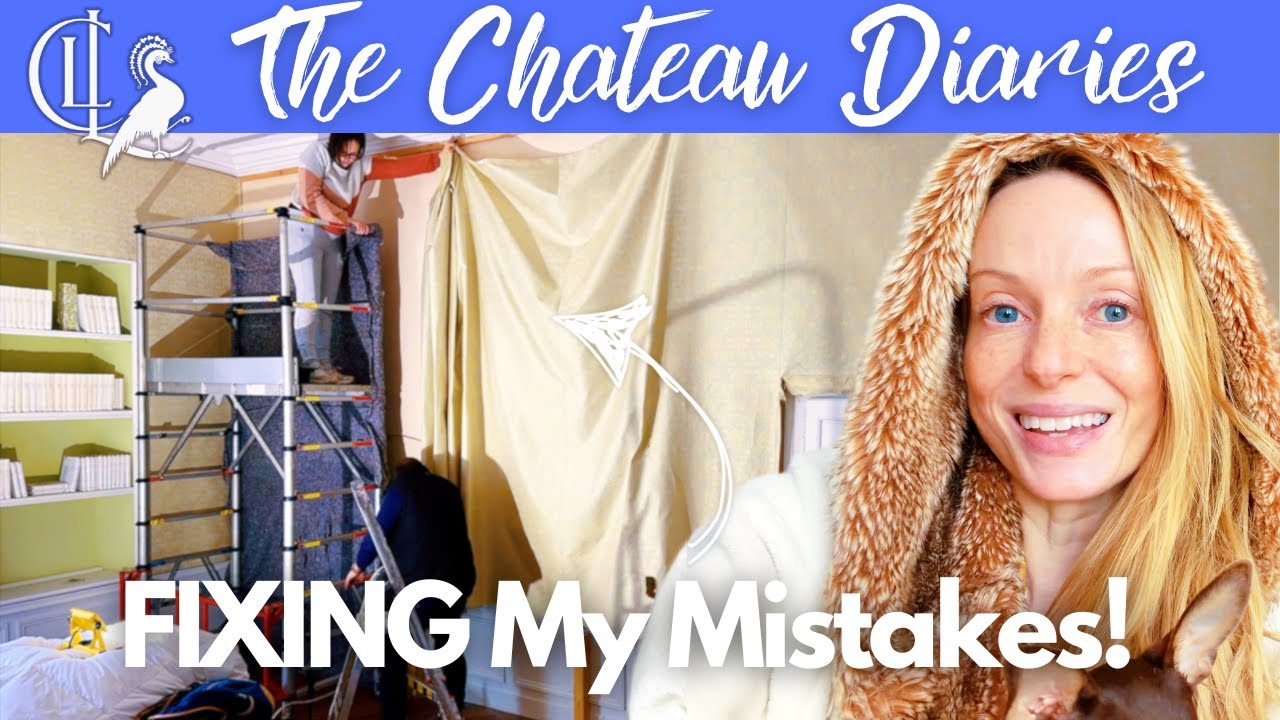 Calling in the Professionals to FIX My MISTAKES at the Chateau! 😅