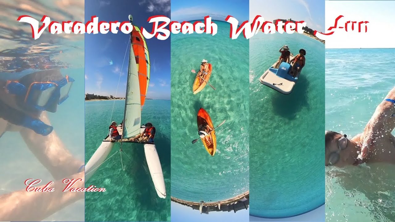 Varadero Resorts: Kayaks, Pedal Boats & Catamarans!
