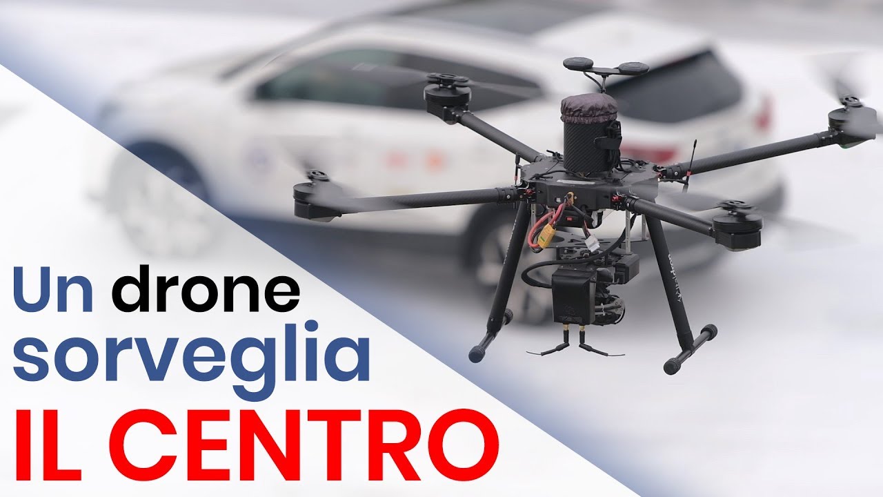 Un drone ora sorveglia il CENTRO di Arese