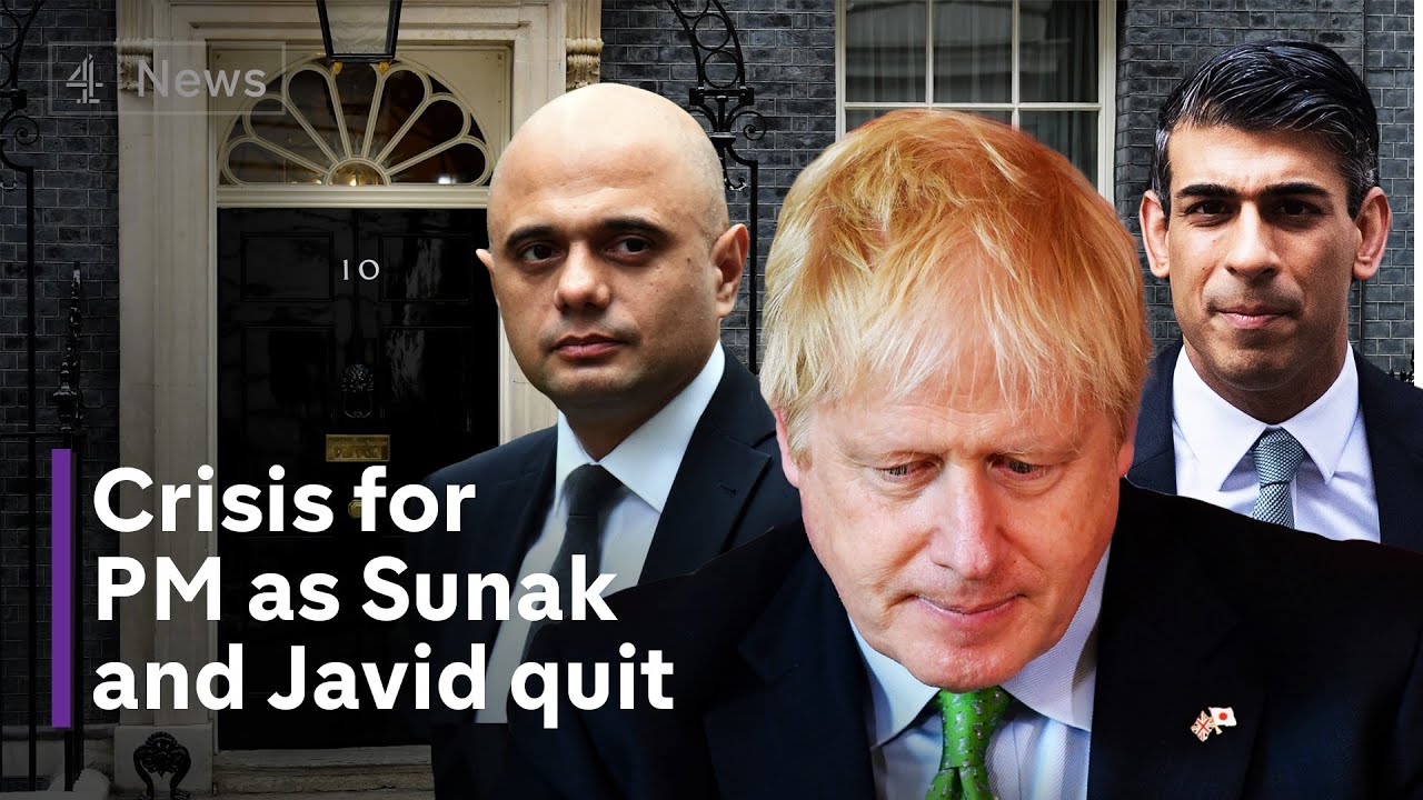 Meltdown for Johnson’s government - will the PM survive resignations?