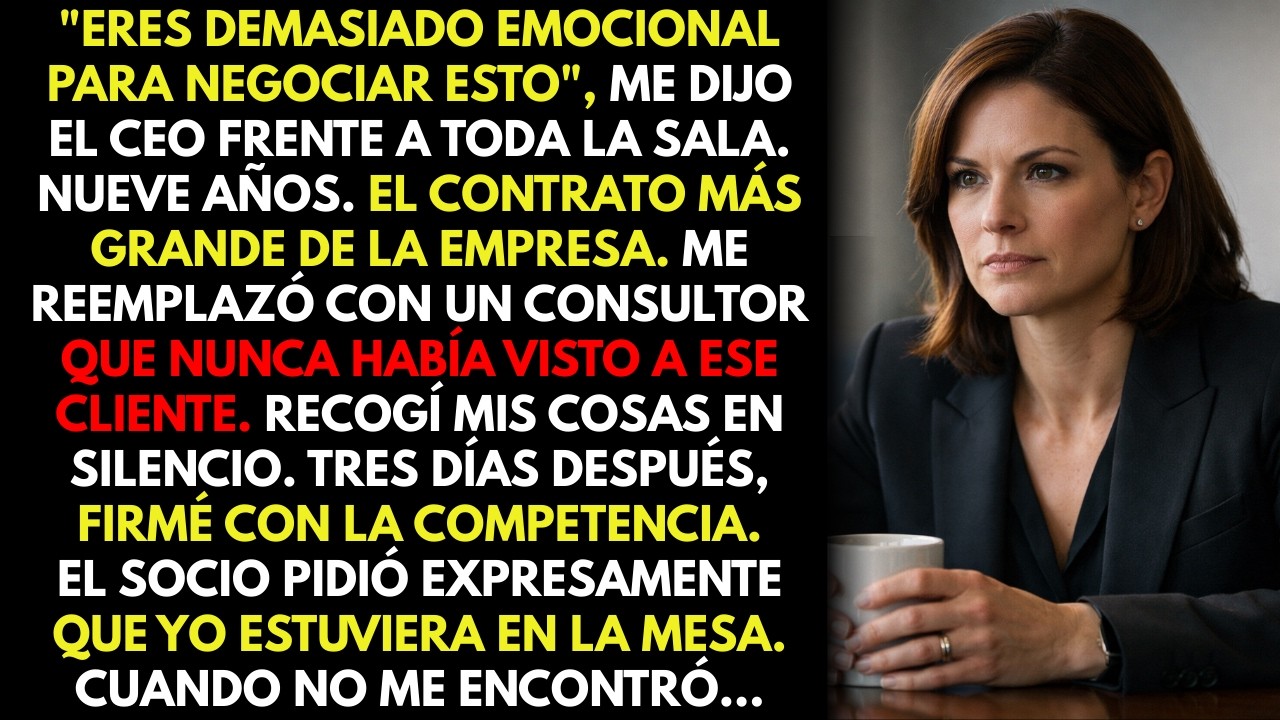 El CEO me llamó 