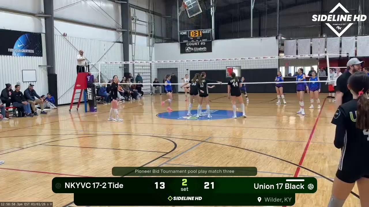 Union 17 Black vs. NKYVC 17-2 Tide (2026.03.01)