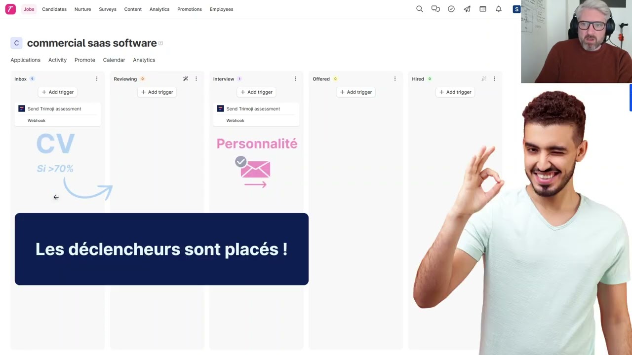 Recruter + vite avec Trimoji + Teamtailor 🚀