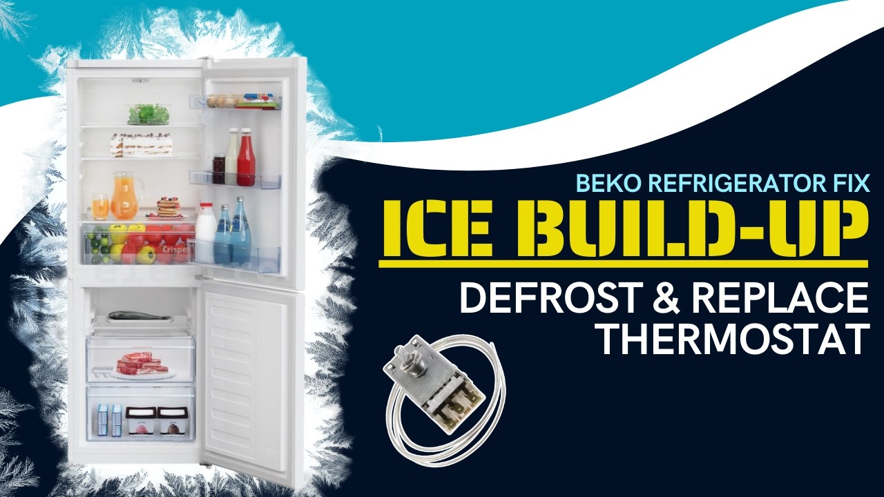 Как устранить образование наледи в холодильнике Beko | Разморозка и замена термостата