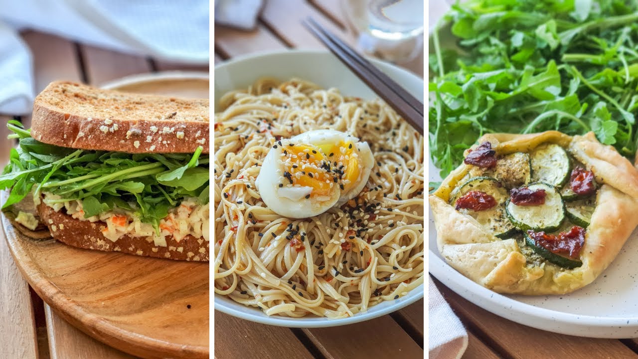 3 RECETTES DE LA FLEMME SANS GLUTEN ET SANS LACTOSE