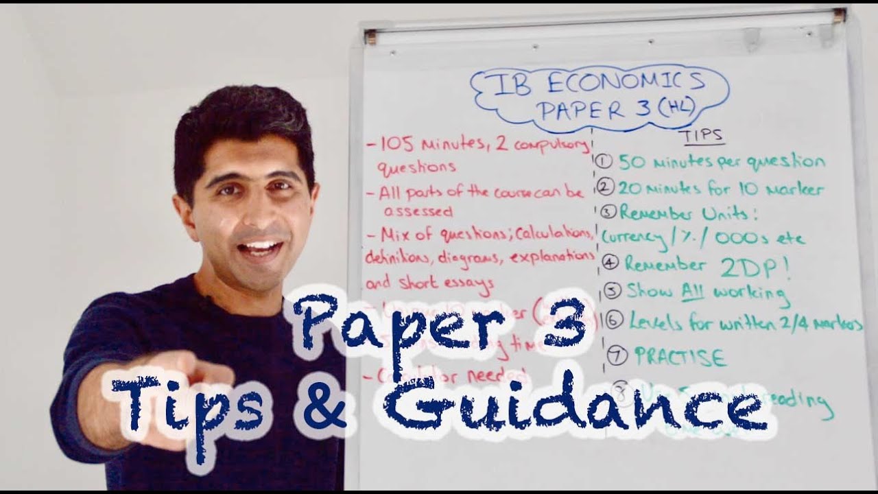 IB Economics - Paper 3 Tips & Guidance (HL)