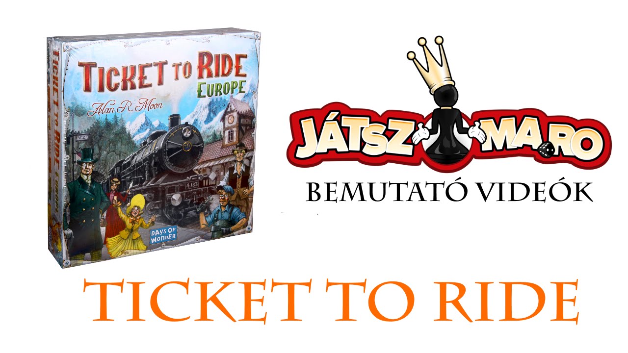 Ticket to Ride: Europe bemutató