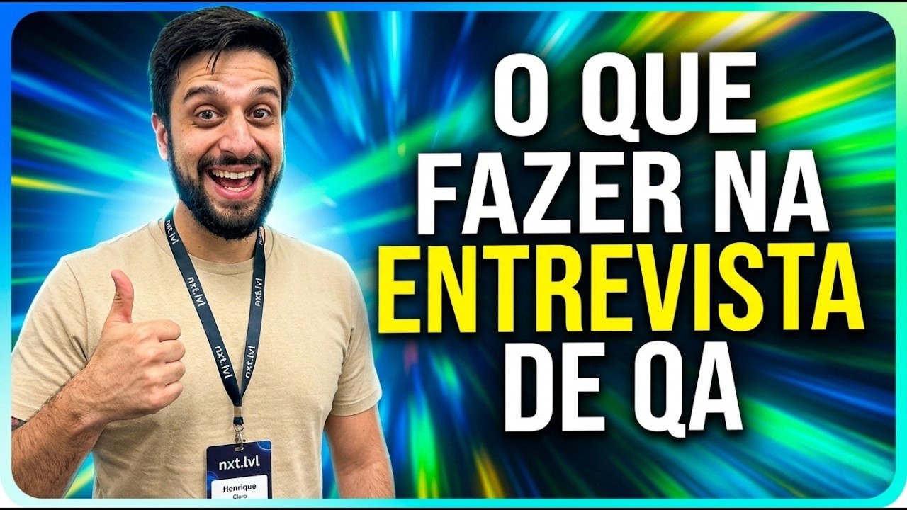 MINHA PRIMEIRA ENTREVISTA DE QA. E AGORA?