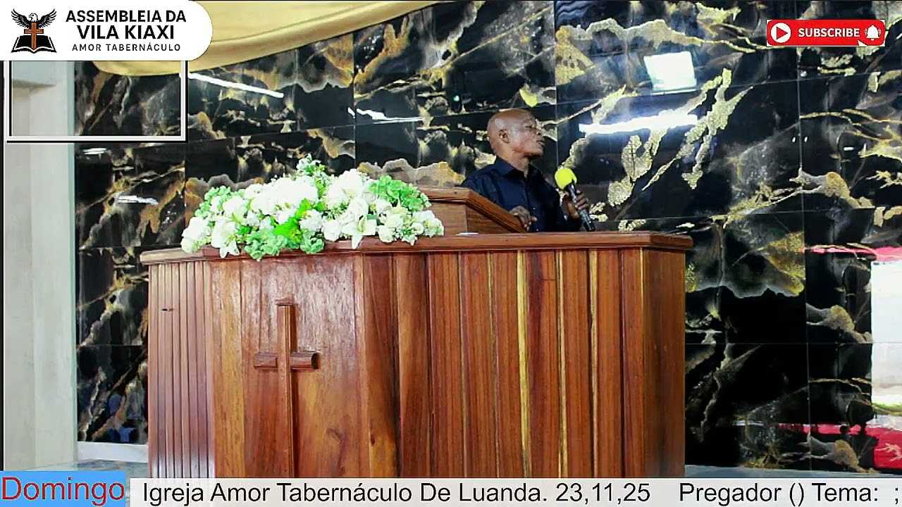Culto Especial – Aliança Diante de Deus: União do Irmão Nascimento e Irmã Sandra