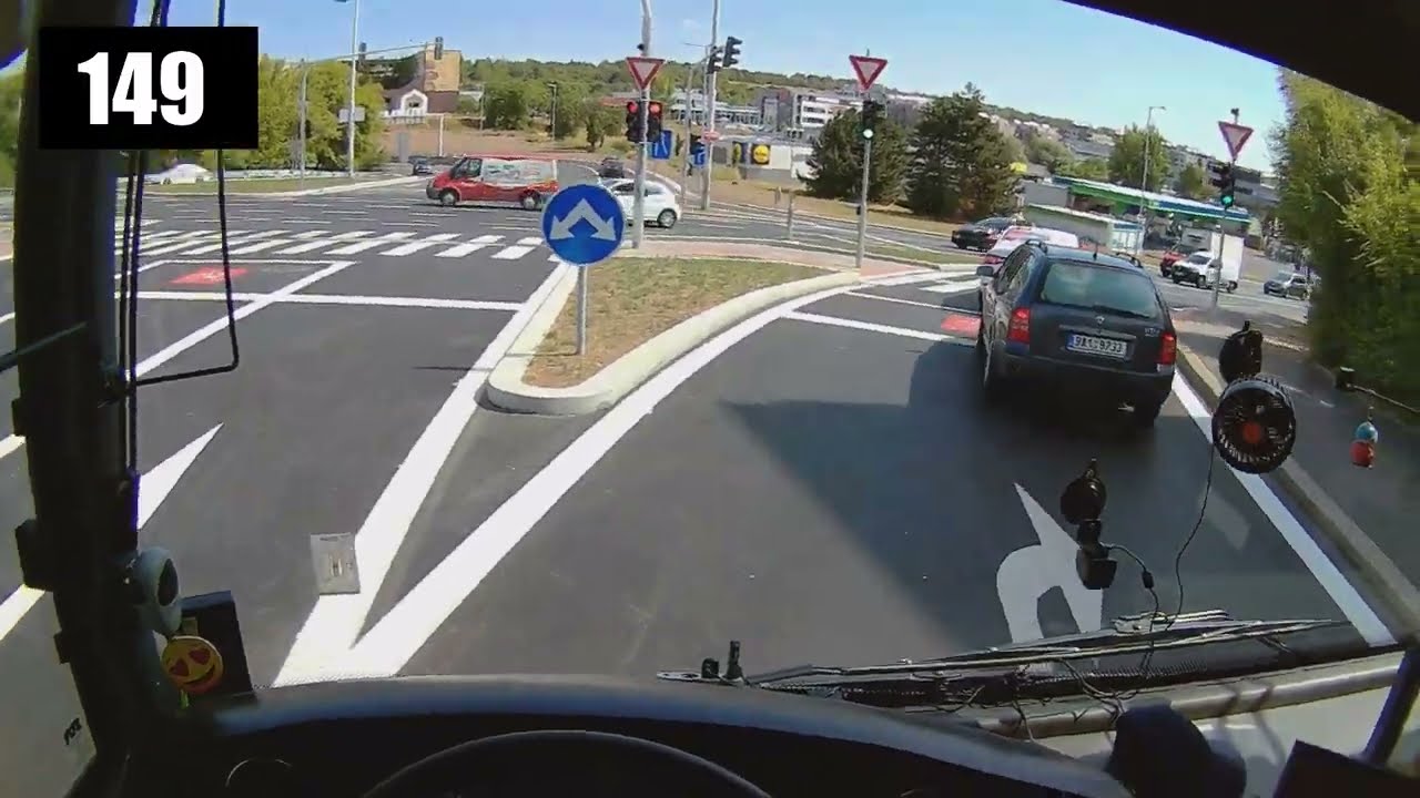 POV: Očima řidiče autobusu • Linka 149 | Bavorská → Dejvická
